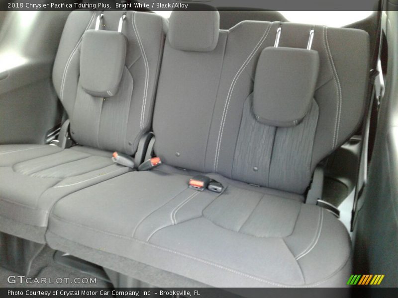 Bright White / Black/Alloy 2018 Chrysler Pacifica Touring Plus
