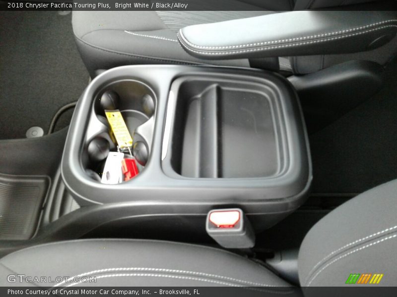 Bright White / Black/Alloy 2018 Chrysler Pacifica Touring Plus