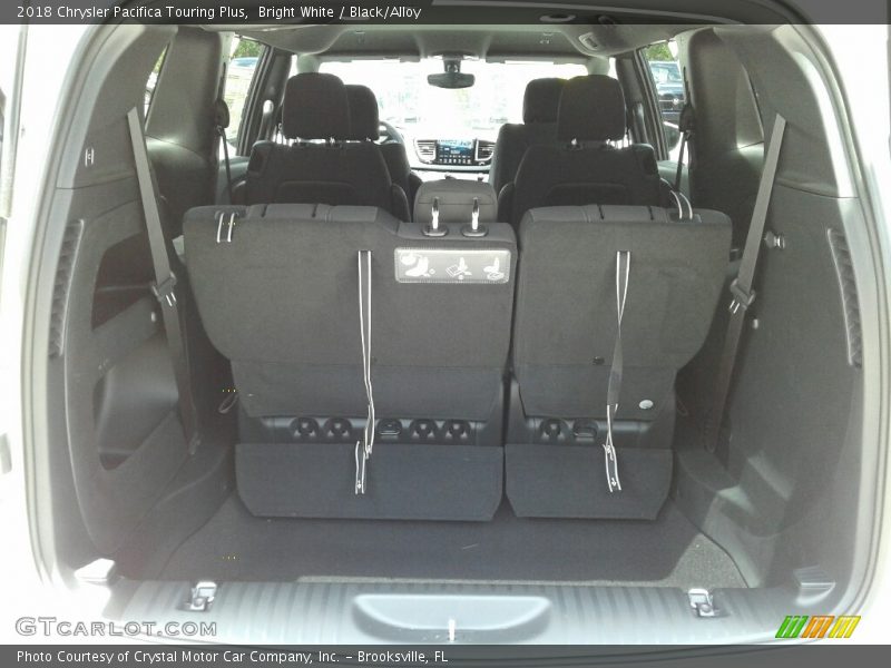 Bright White / Black/Alloy 2018 Chrysler Pacifica Touring Plus