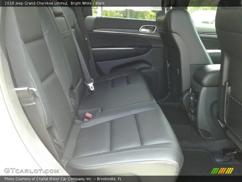Bright White / Black 2018 Jeep Grand Cherokee Limited