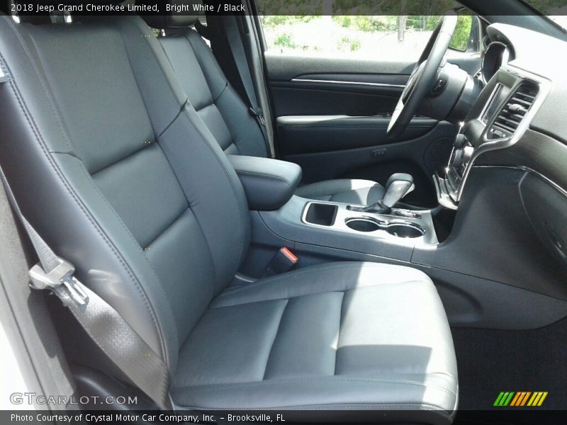 Bright White / Black 2018 Jeep Grand Cherokee Limited