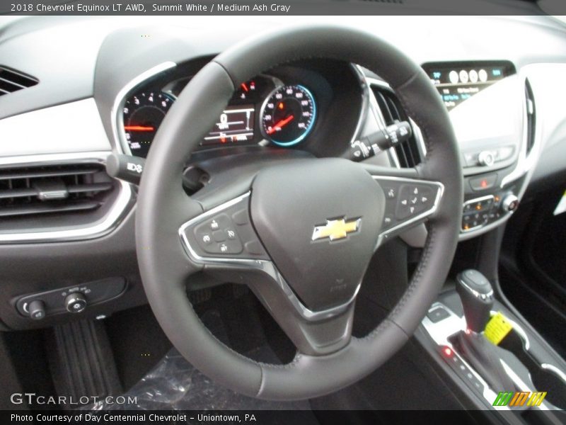 Summit White / Medium Ash Gray 2018 Chevrolet Equinox LT AWD