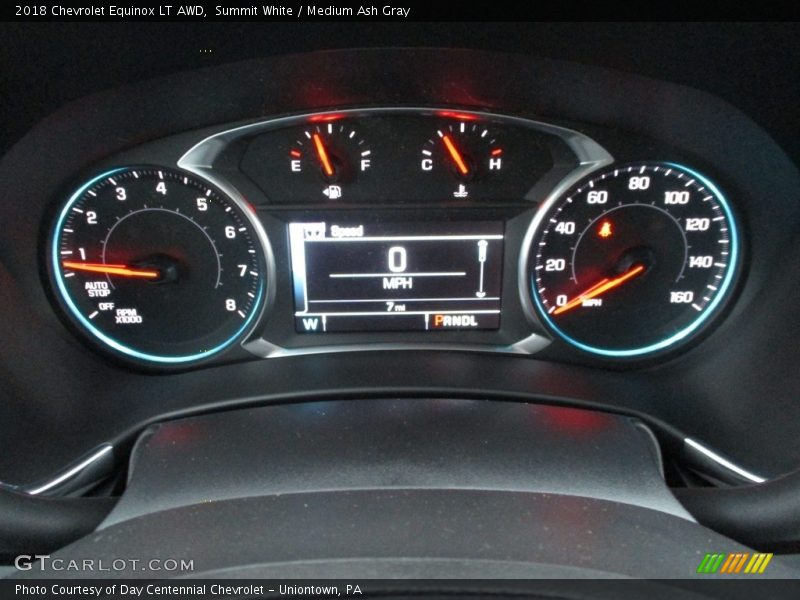 Summit White / Medium Ash Gray 2018 Chevrolet Equinox LT AWD