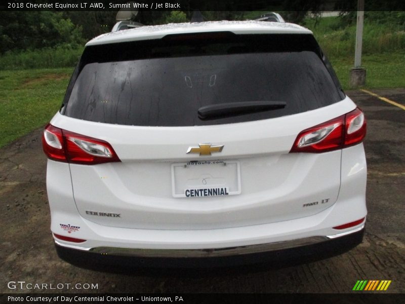 Summit White / Jet Black 2018 Chevrolet Equinox LT AWD