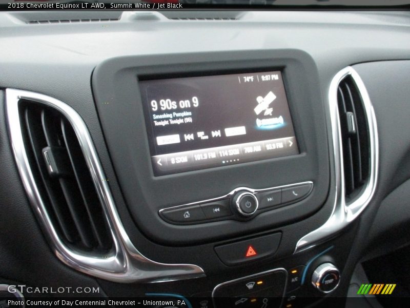 Summit White / Jet Black 2018 Chevrolet Equinox LT AWD