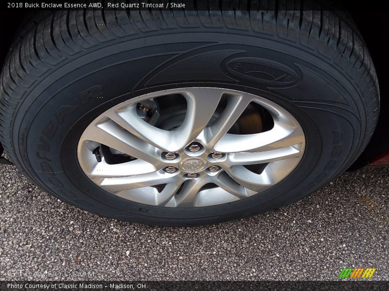 Red Quartz Tintcoat / Shale 2018 Buick Enclave Essence AWD