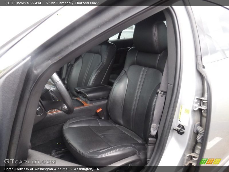 Silver Diamond / Charcoal Black 2013 Lincoln MKS AWD