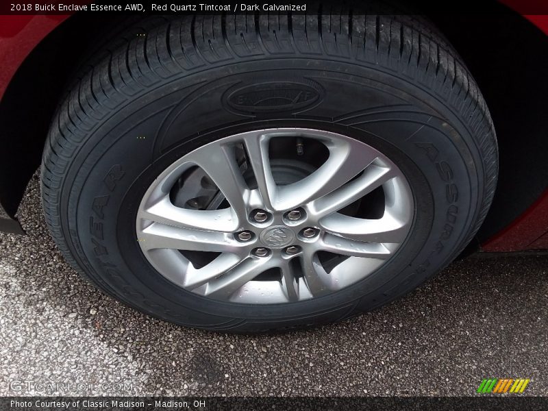 Red Quartz Tintcoat / Dark Galvanized 2018 Buick Enclave Essence AWD