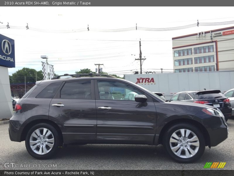 Grigio Metallic / Taupe 2010 Acura RDX SH-AWD