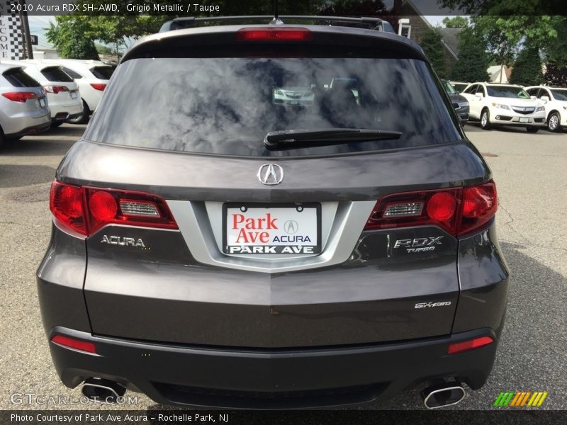 Grigio Metallic / Taupe 2010 Acura RDX SH-AWD