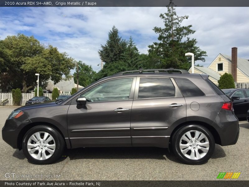 Grigio Metallic / Taupe 2010 Acura RDX SH-AWD