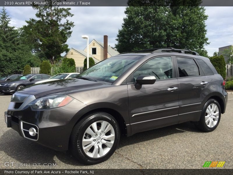 Grigio Metallic / Taupe 2010 Acura RDX SH-AWD