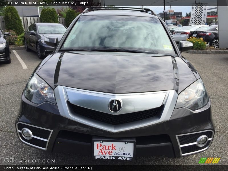 Grigio Metallic / Taupe 2010 Acura RDX SH-AWD