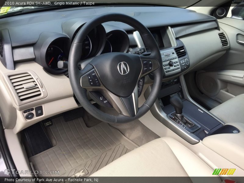 Grigio Metallic / Taupe 2010 Acura RDX SH-AWD