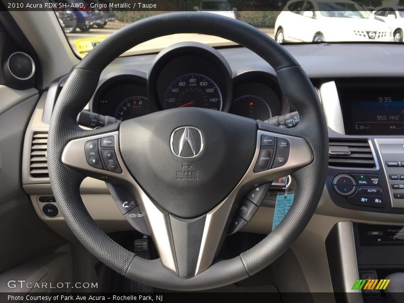 Grigio Metallic / Taupe 2010 Acura RDX SH-AWD
