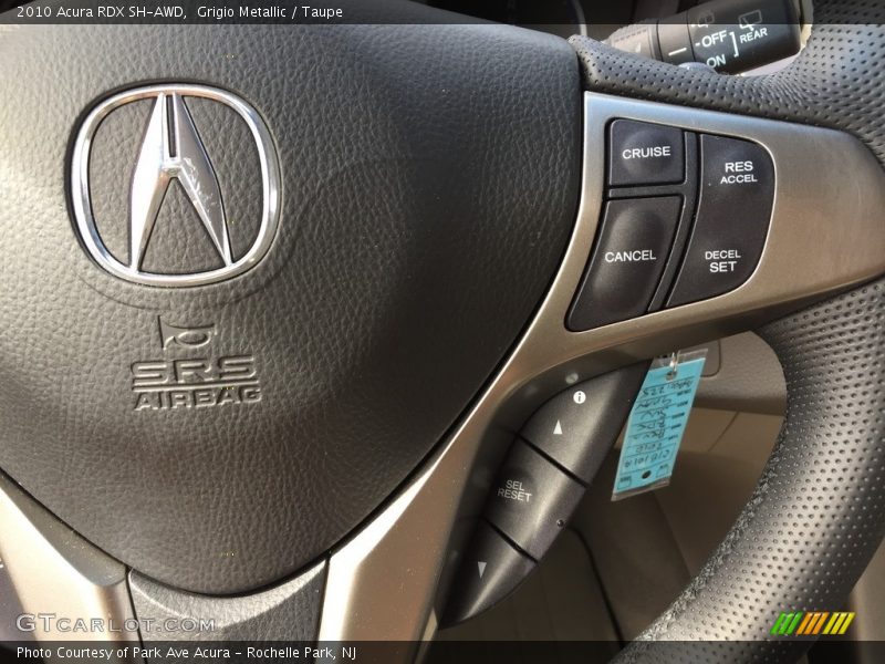 Grigio Metallic / Taupe 2010 Acura RDX SH-AWD