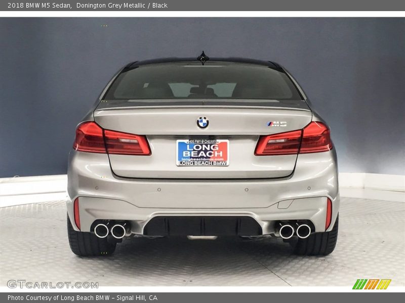 Donington Grey Metallic / Black 2018 BMW M5 Sedan