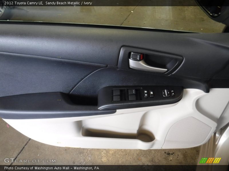 Sandy Beach Metallic / Ivory 2012 Toyota Camry LE