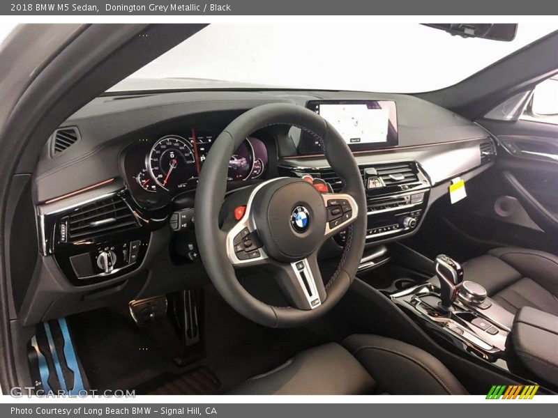 Donington Grey Metallic / Black 2018 BMW M5 Sedan
