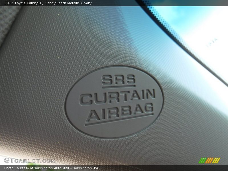 Sandy Beach Metallic / Ivory 2012 Toyota Camry LE