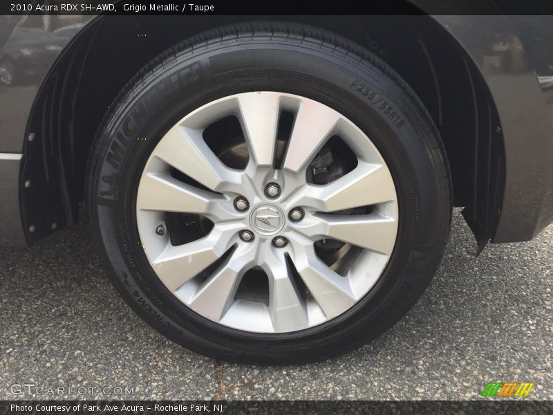 Grigio Metallic / Taupe 2010 Acura RDX SH-AWD