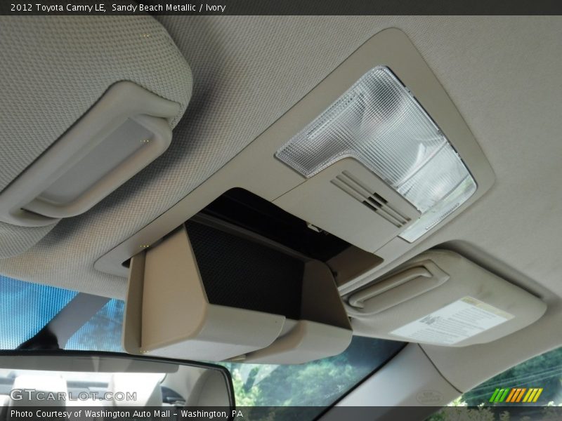 Sandy Beach Metallic / Ivory 2012 Toyota Camry LE