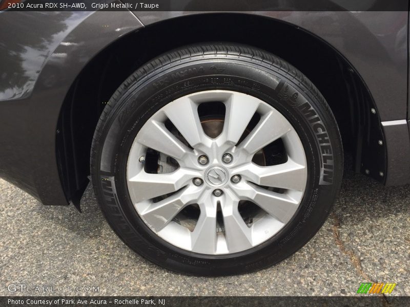 Grigio Metallic / Taupe 2010 Acura RDX SH-AWD