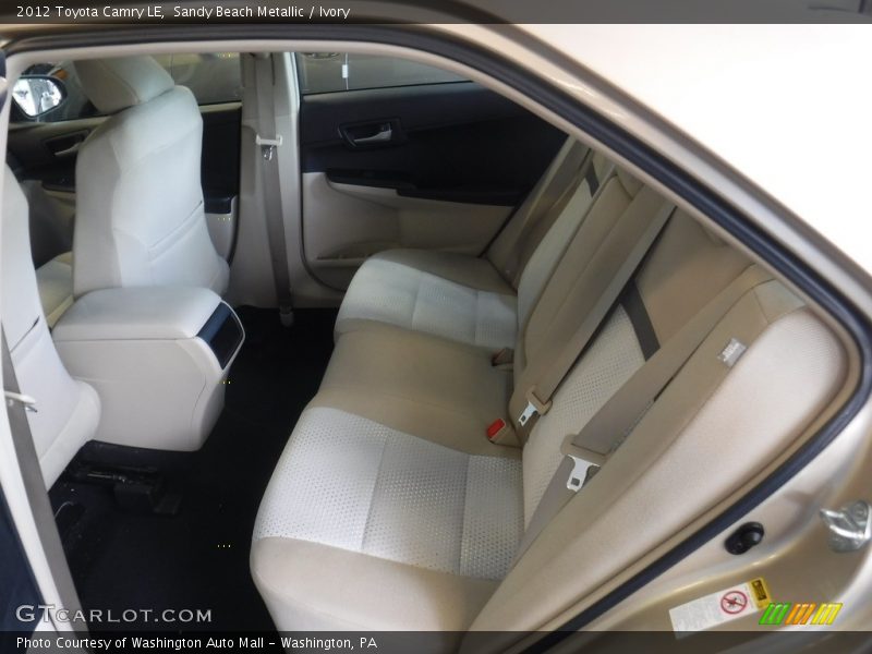 Sandy Beach Metallic / Ivory 2012 Toyota Camry LE