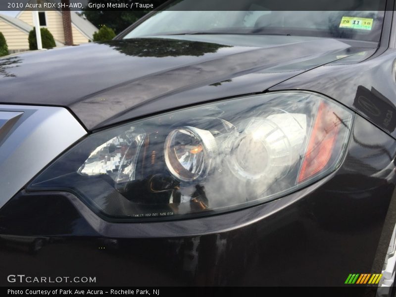 Grigio Metallic / Taupe 2010 Acura RDX SH-AWD