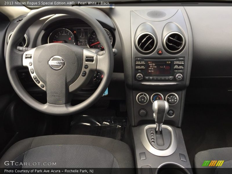 Pearl White / Black 2013 Nissan Rogue S Special Edition AWD