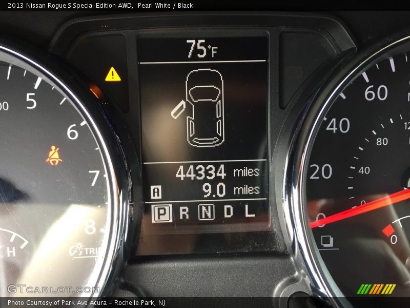 Pearl White / Black 2013 Nissan Rogue S Special Edition AWD