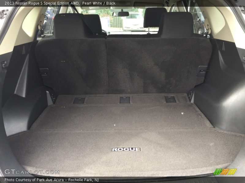 Pearl White / Black 2013 Nissan Rogue S Special Edition AWD