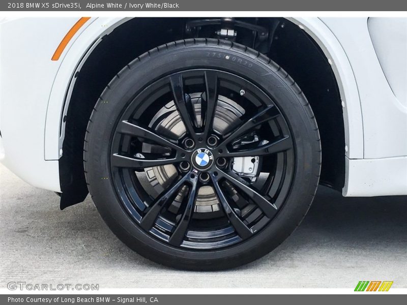 Alpine White / Ivory White/Black 2018 BMW X5 sDrive35i