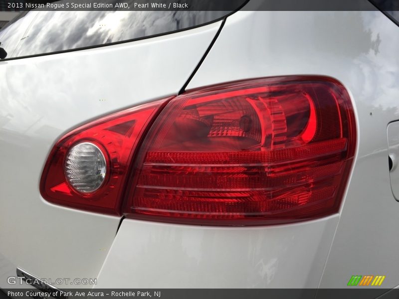 Pearl White / Black 2013 Nissan Rogue S Special Edition AWD