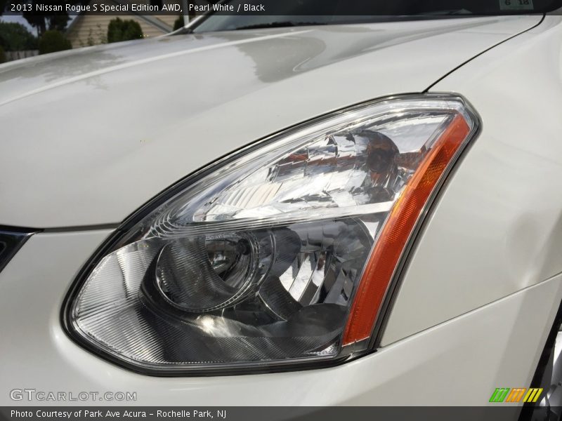 Pearl White / Black 2013 Nissan Rogue S Special Edition AWD