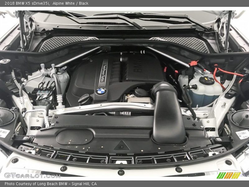 Alpine White / Black 2018 BMW X5 sDrive35i