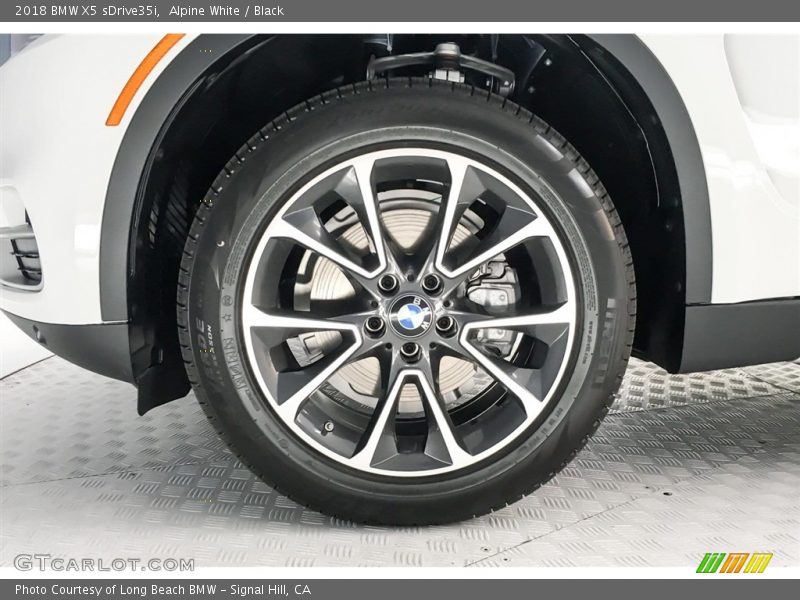 Alpine White / Black 2018 BMW X5 sDrive35i