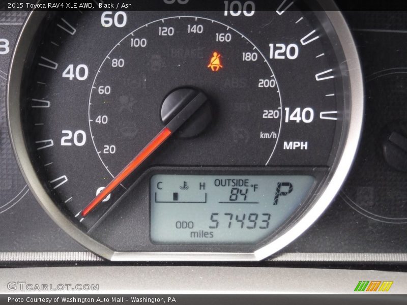 Black / Ash 2015 Toyota RAV4 XLE AWD