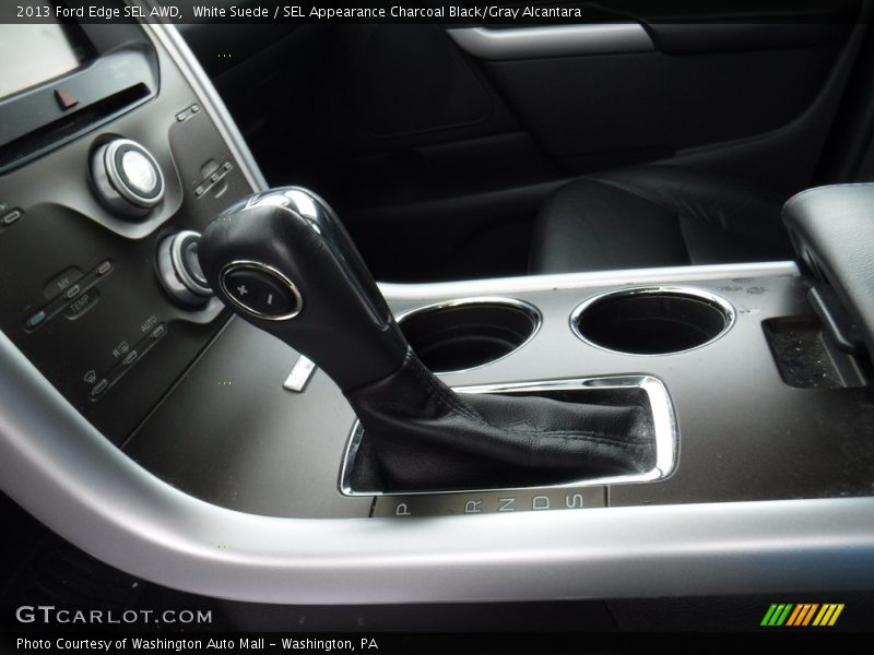 White Suede / SEL Appearance Charcoal Black/Gray Alcantara 2013 Ford Edge SEL AWD