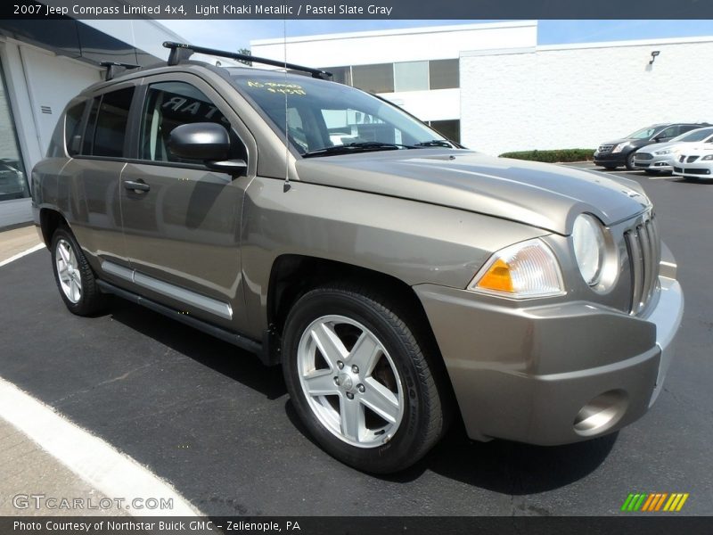 Light Khaki Metallic / Pastel Slate Gray 2007 Jeep Compass Limited 4x4