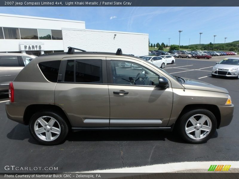 Light Khaki Metallic / Pastel Slate Gray 2007 Jeep Compass Limited 4x4