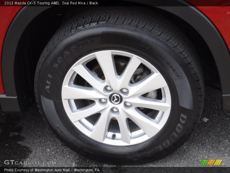 Zeal Red Mica / Black 2013 Mazda CX-5 Touring AWD