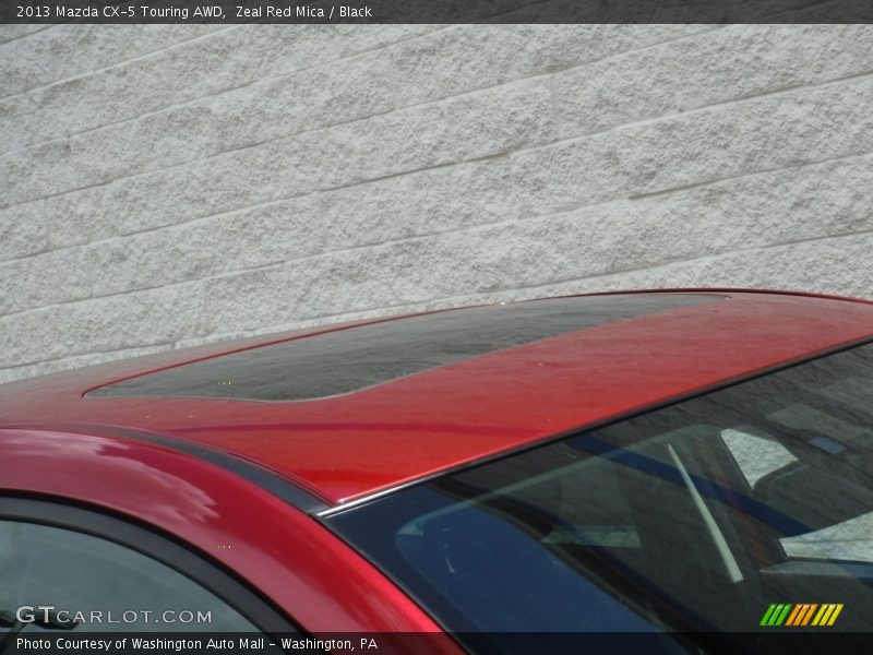 Zeal Red Mica / Black 2013 Mazda CX-5 Touring AWD