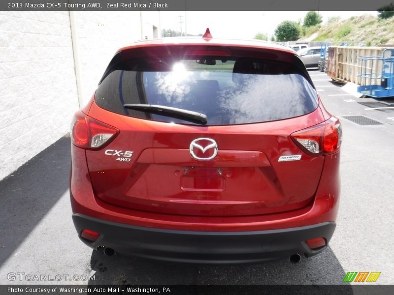 Zeal Red Mica / Black 2013 Mazda CX-5 Touring AWD