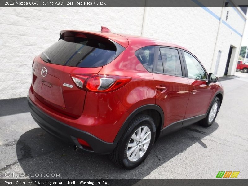 Zeal Red Mica / Black 2013 Mazda CX-5 Touring AWD