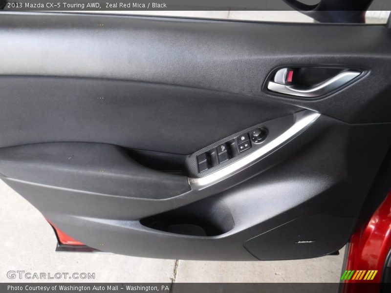 Zeal Red Mica / Black 2013 Mazda CX-5 Touring AWD