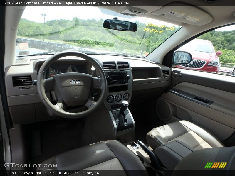 Light Khaki Metallic / Pastel Slate Gray 2007 Jeep Compass Limited 4x4