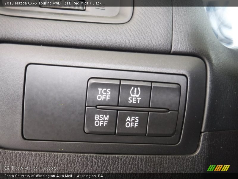 Zeal Red Mica / Black 2013 Mazda CX-5 Touring AWD