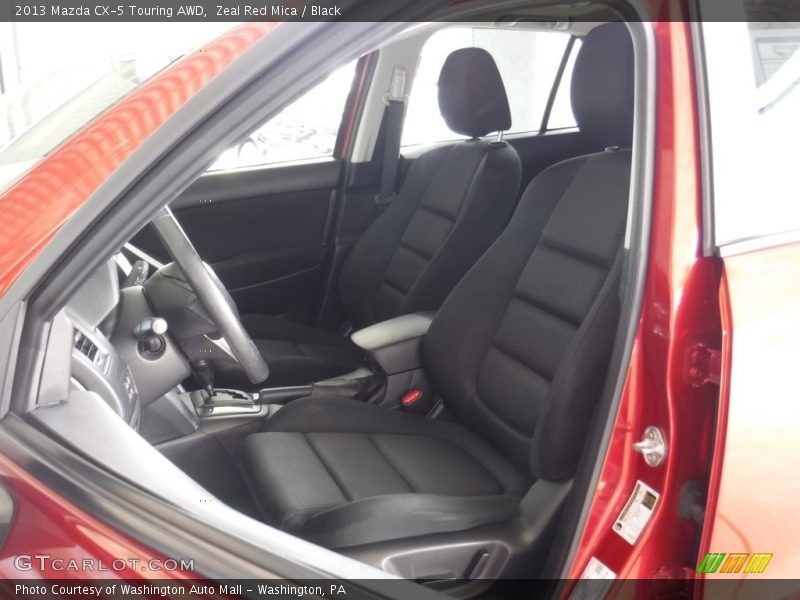 Zeal Red Mica / Black 2013 Mazda CX-5 Touring AWD
