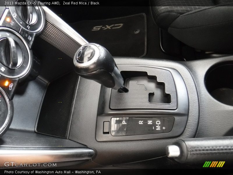 Zeal Red Mica / Black 2013 Mazda CX-5 Touring AWD